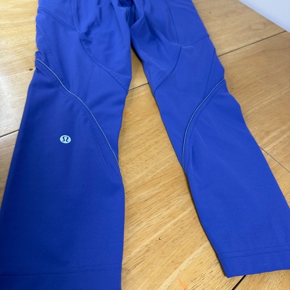 Lululemon Women’s Size 6 Speed Up  Leggings Purple Athletic - Picture 11 of 11